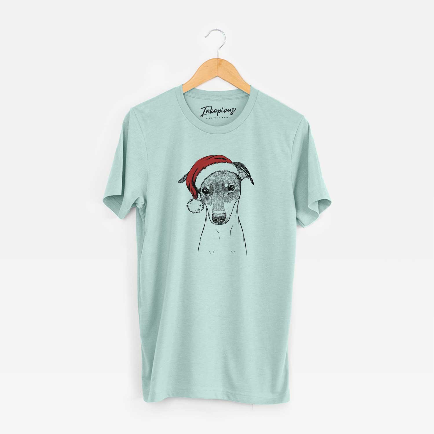 Santa Momo the Japanese Terrier - Unisex Crewneck