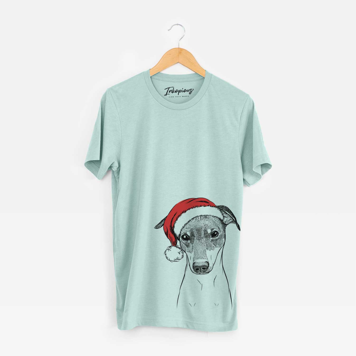 Santa Momo the Japanese Terrier - Unisex Crewneck