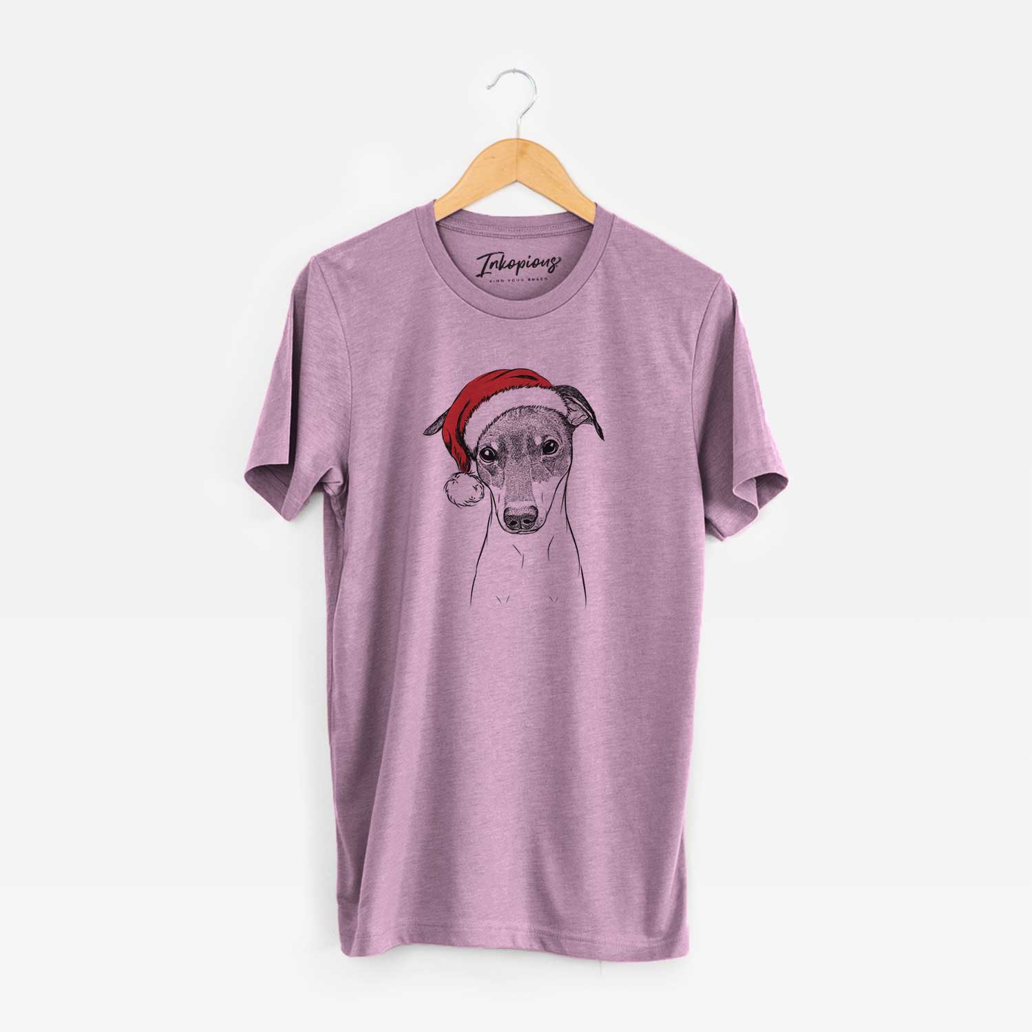 Santa Momo the Japanese Terrier - Unisex Crewneck