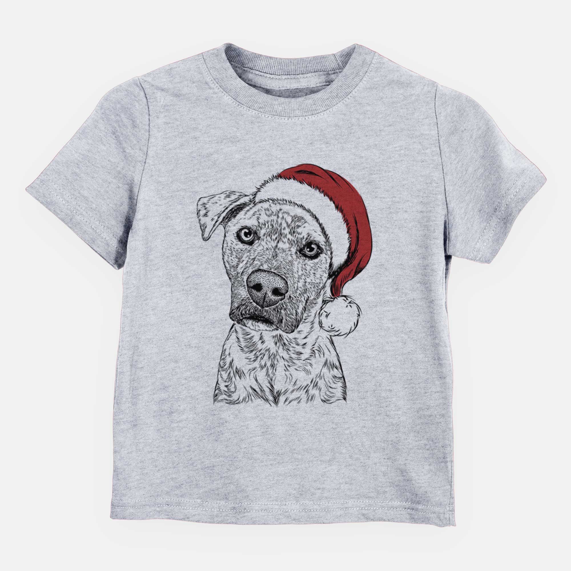 Santa Monster Baby the Pitbull Mix - Kids/Youth/Toddler Shirt