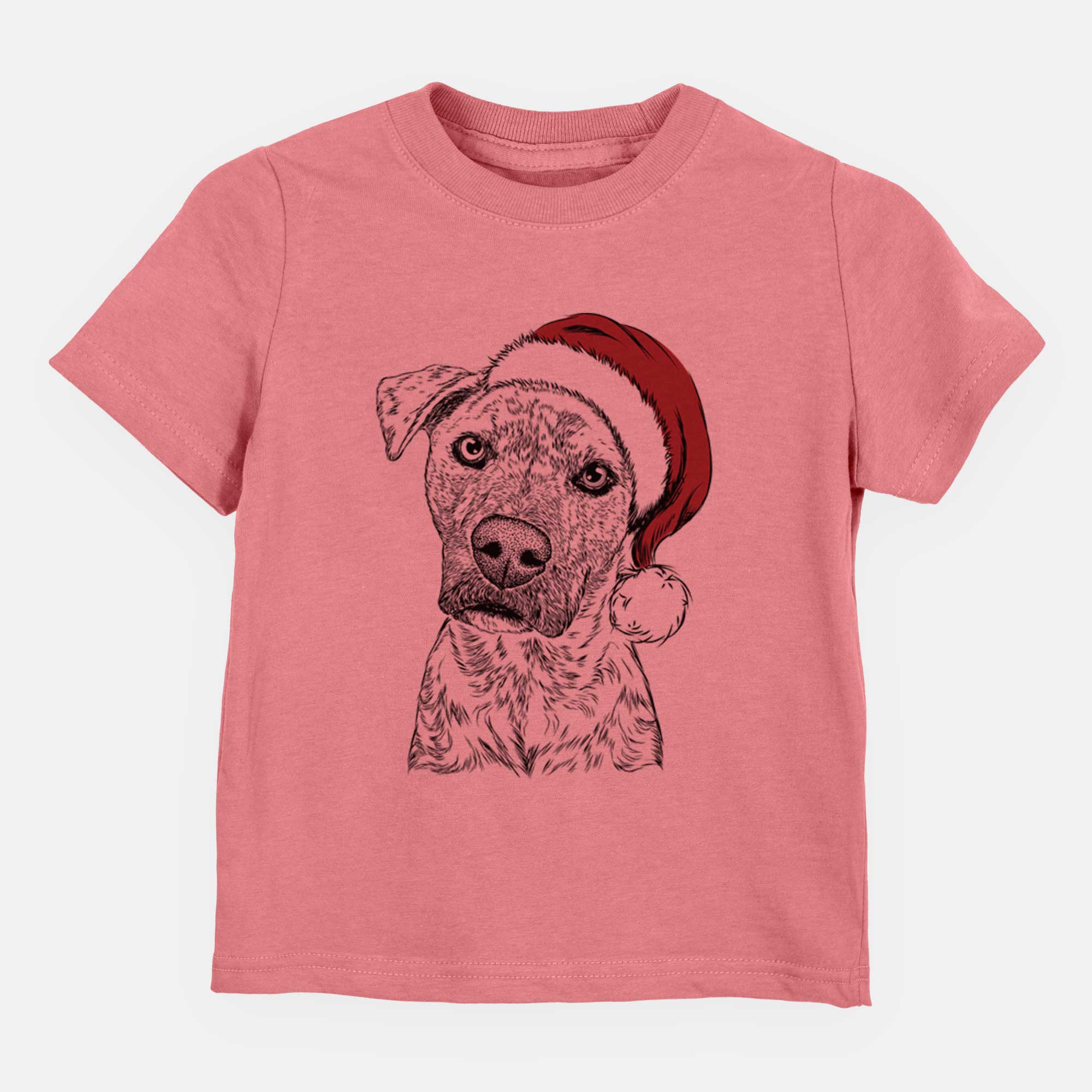 Santa Monster Baby the Pitbull Mix - Kids/Youth/Toddler Shirt