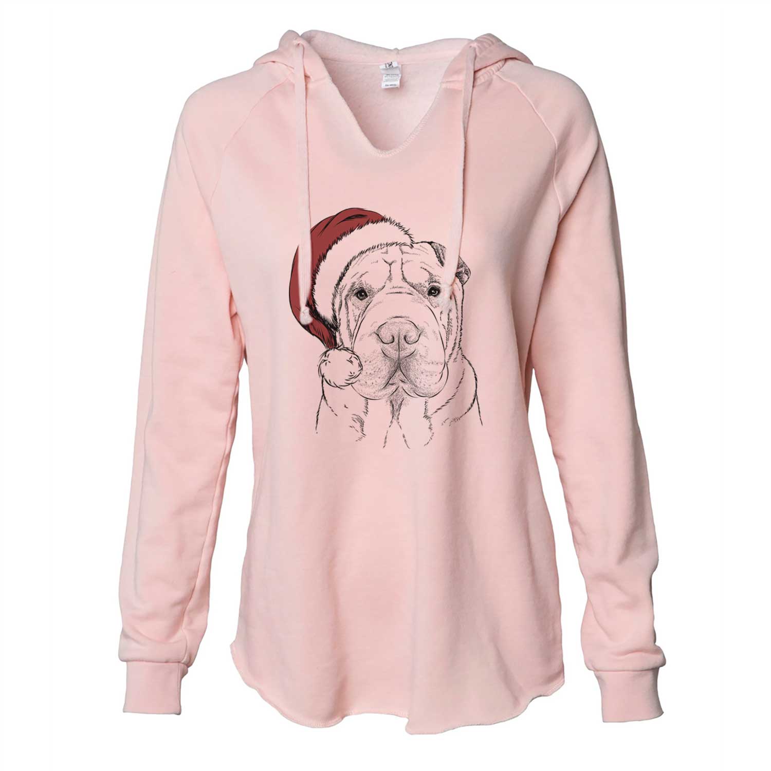 Moomers the Shar Pei - Cali Wave Hooded Sweatshirt