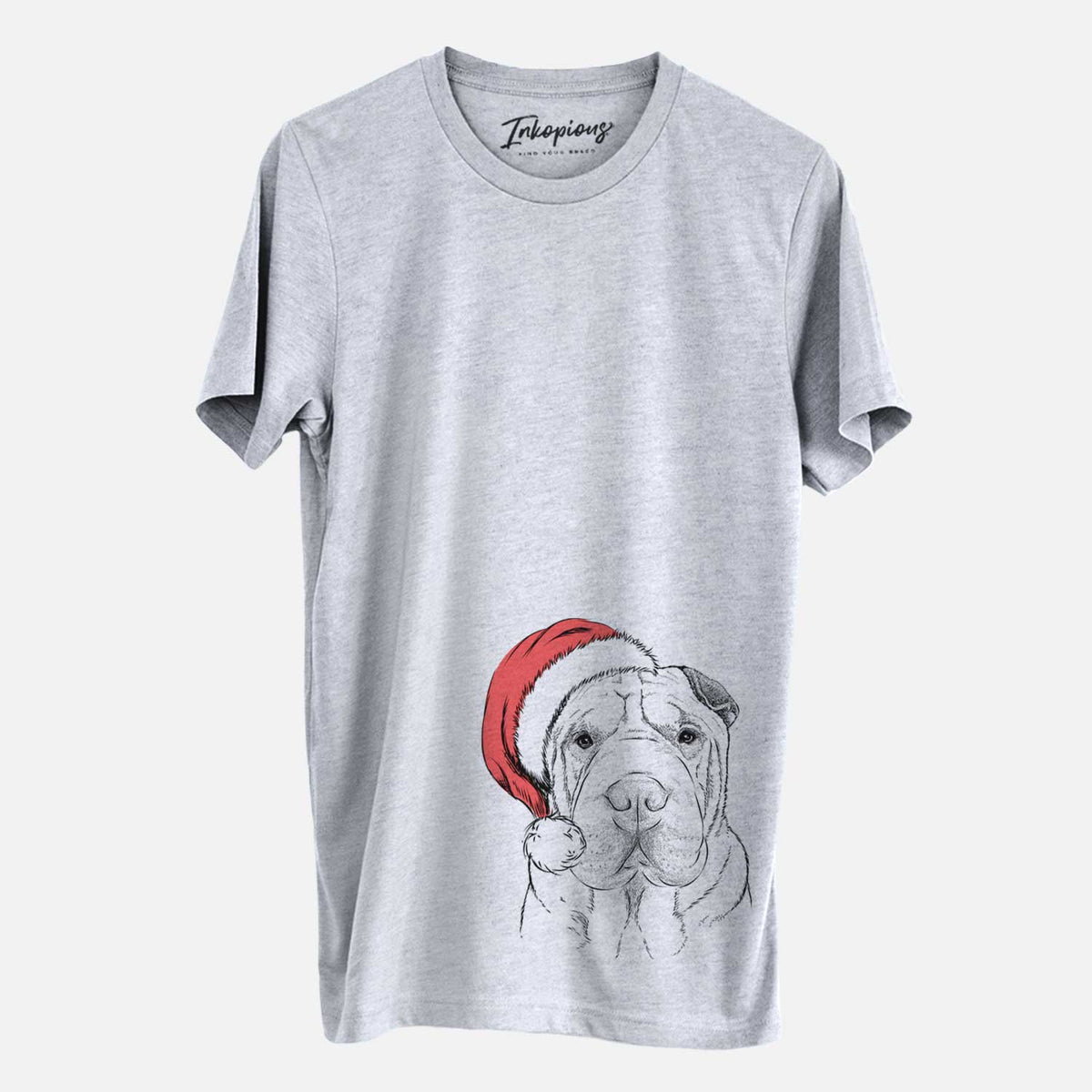 Santa Moomers the Shar Pei - Unisex Crewneck