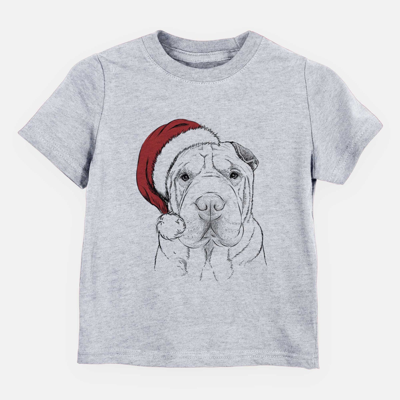 Santa Moomers the Shar Pei - Kids/Youth/Toddler Shirt