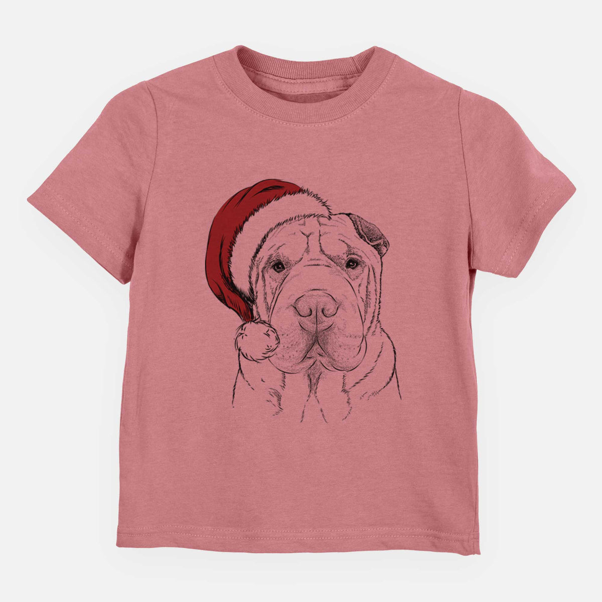 Santa Moomers the Shar Pei - Kids/Youth/Toddler Shirt