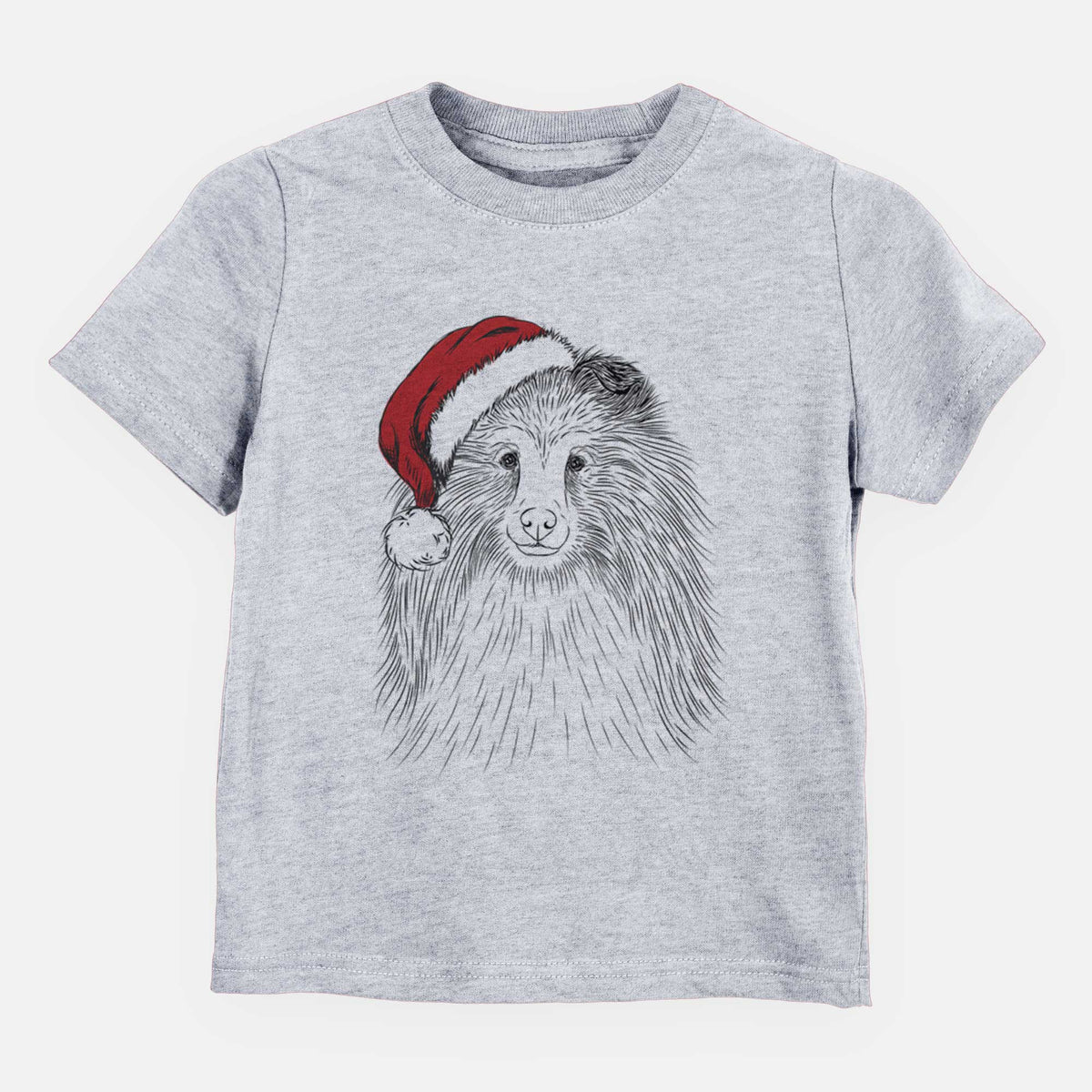 Santa Moxie the Shetland Sheepdog - Kids/Youth/Toddler Shirt