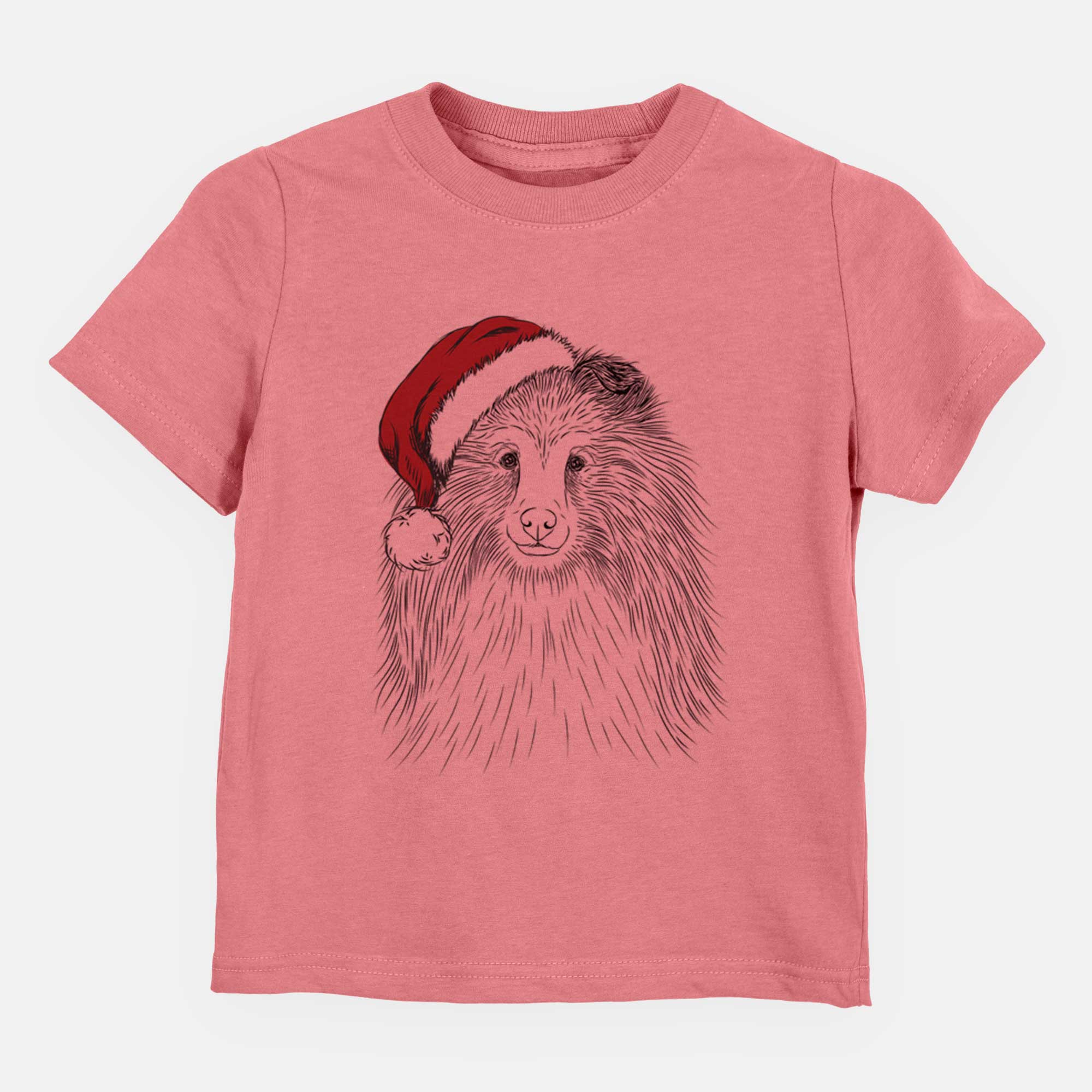 Santa Moxie the Shetland Sheepdog - Kids/Youth/Toddler Shirt