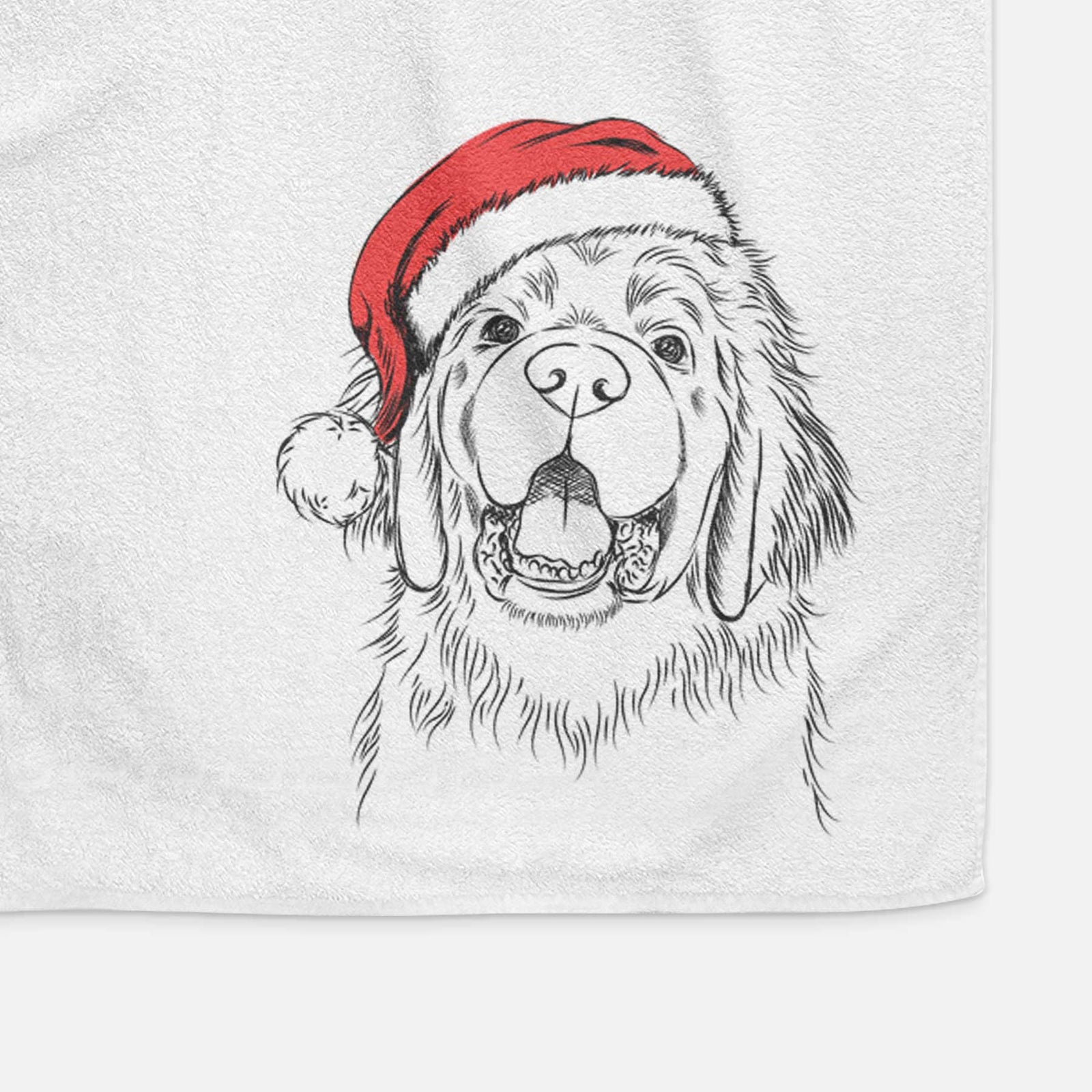 Mozart the Newfoundland Decorative Hand Towel