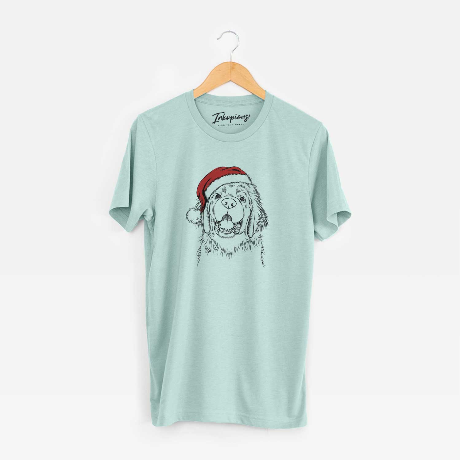 Santa Mozart the Newfoundland - Unisex Crewneck