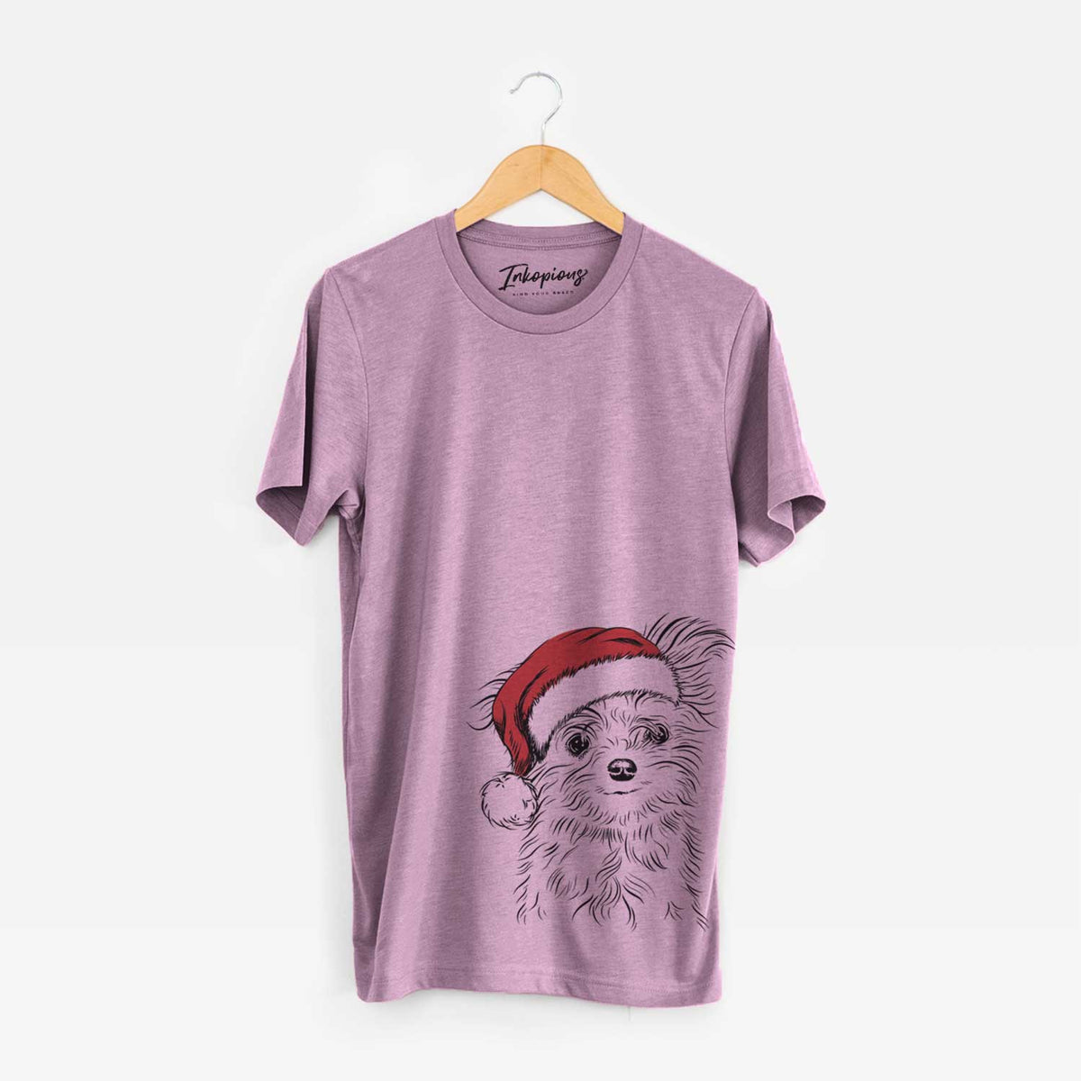 Santa Mr. Gucci Poochi the Maltese - Unisex Crewneck