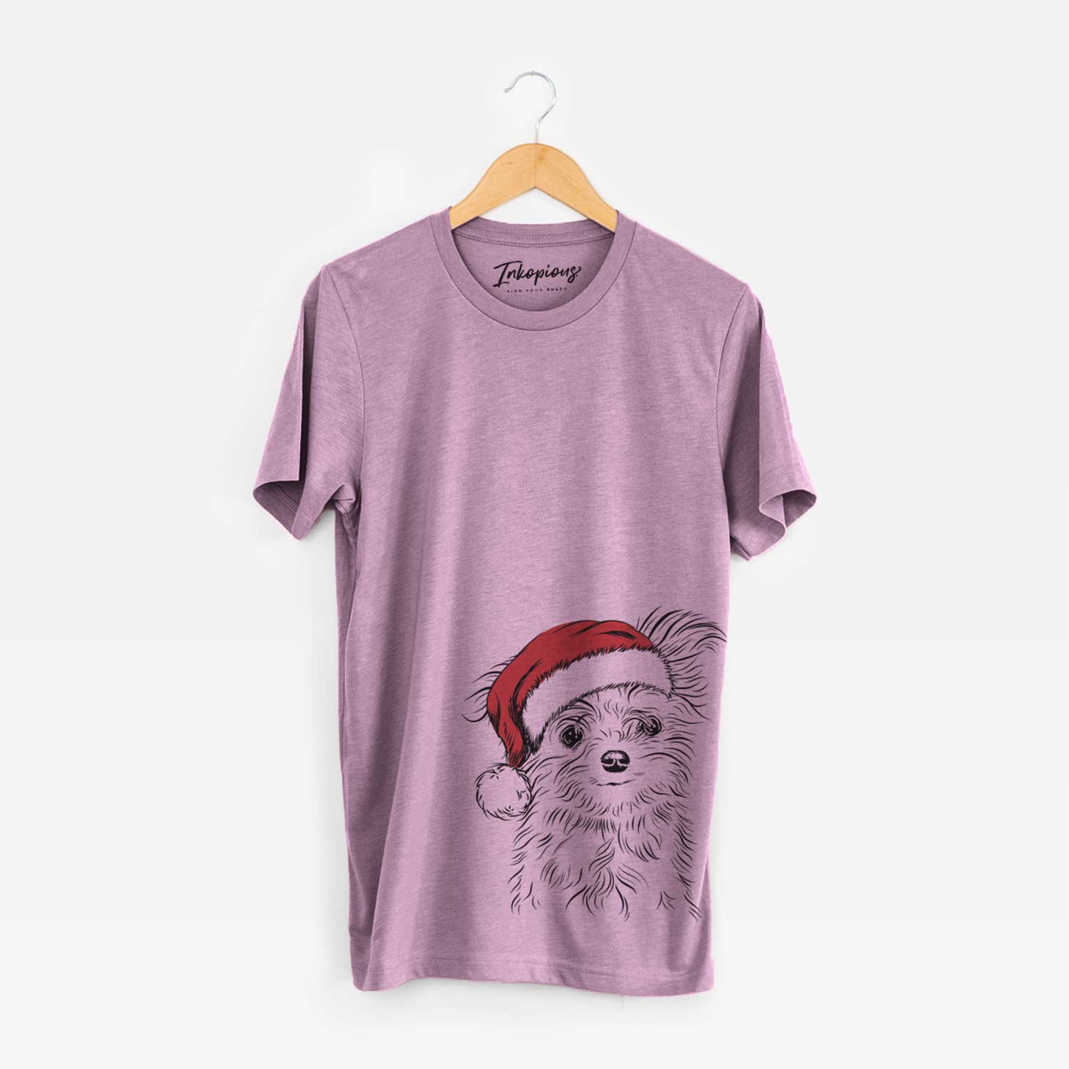 Santa Mr. Gucci Poochi the Maltese - Unisex Crewneck