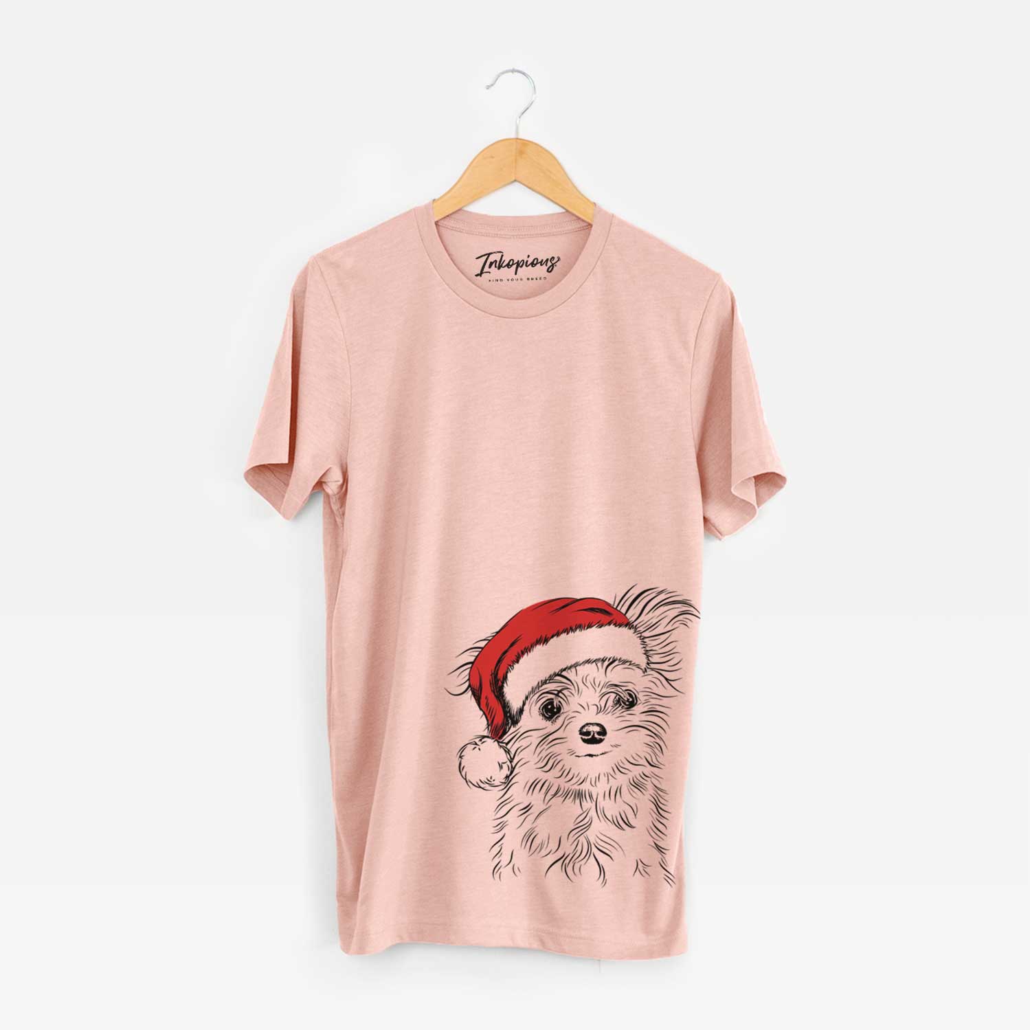 Santa Mr. Gucci Poochi the Maltese - Unisex Crewneck