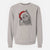 Santa Mr. Maverick the Keeshond - Unisex Pigment Dyed Crew Sweatshirt