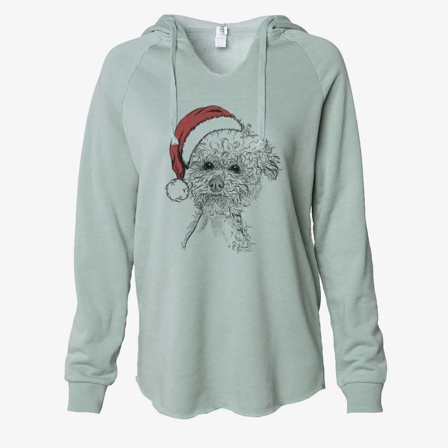 Muffin the Poodle - Cali Wave Hooded Sweatshirt