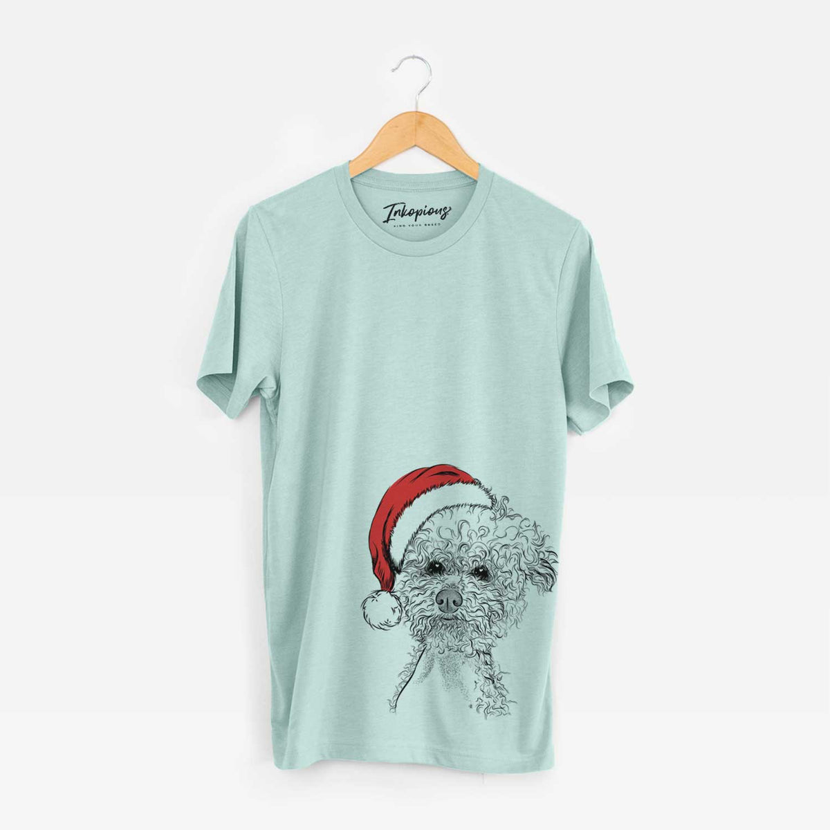 Santa Muffin the Poodle - Unisex Crewneck
