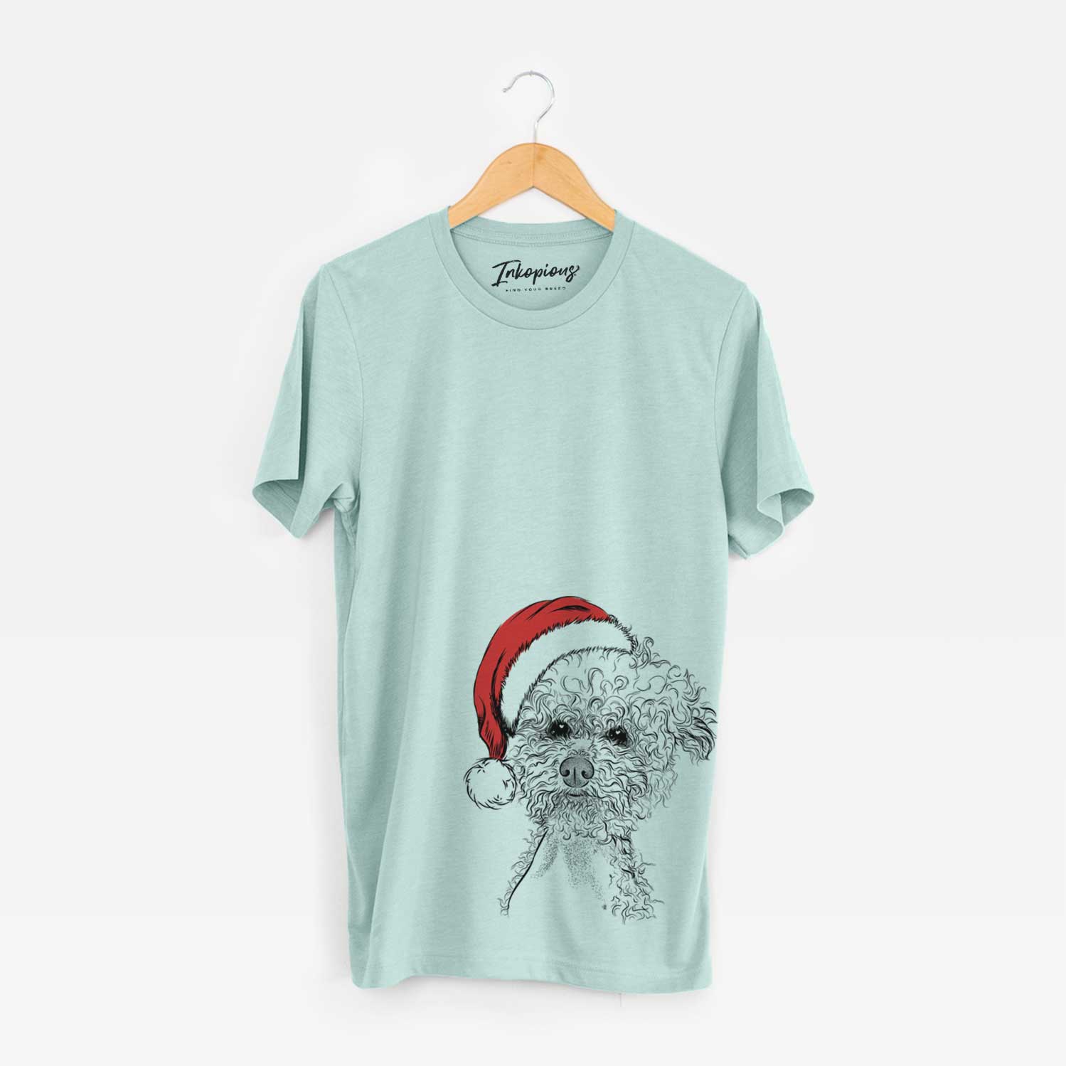 Santa Muffin the Poodle - Unisex Crewneck