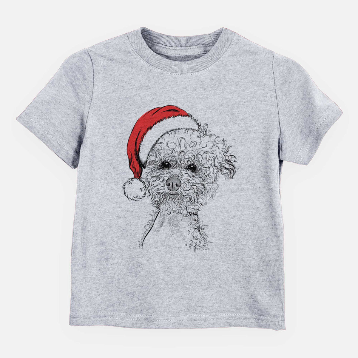 Santa Muffin the Poodle - Kids/Youth/Toddler Shirt