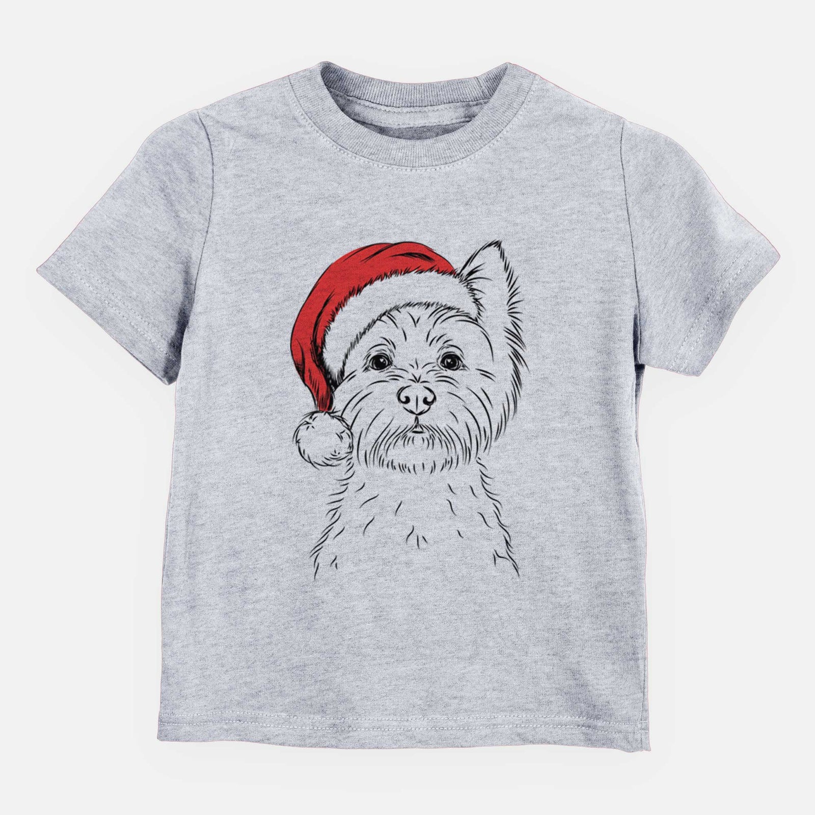 Santa Murphy the West Highland Terrier - Kids/Youth/Toddler Shirt