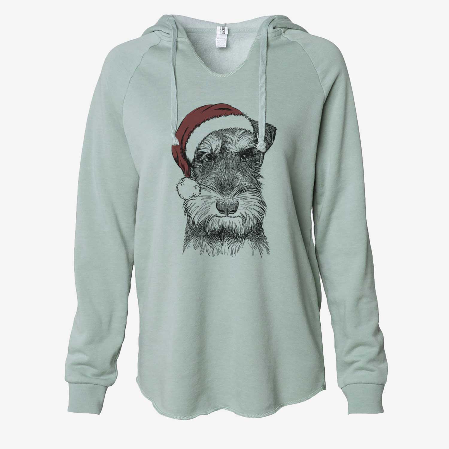 Murphy the Mini Schnauzer - Cali Wave Hooded Sweatshirt