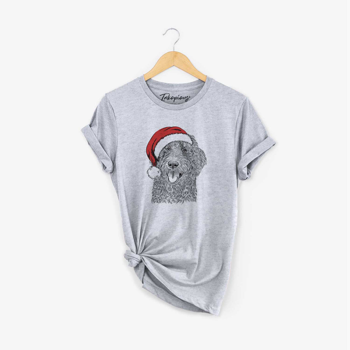 Santa Murr Dog the Labradoodle - Unisex Crewneck