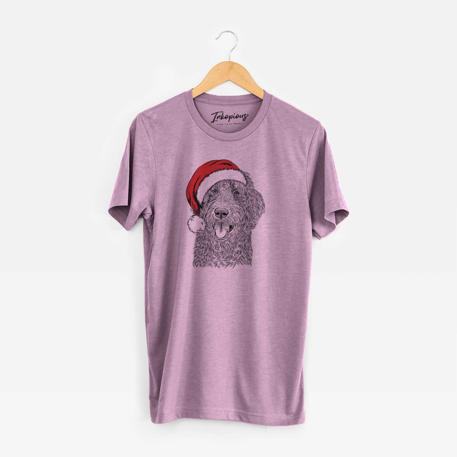 Santa Murr Dog the Labradoodle - Unisex Crewneck