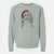 Santa Murray the Bearded Collie - Unisex Pigment Dyed Crew Sweatshirt