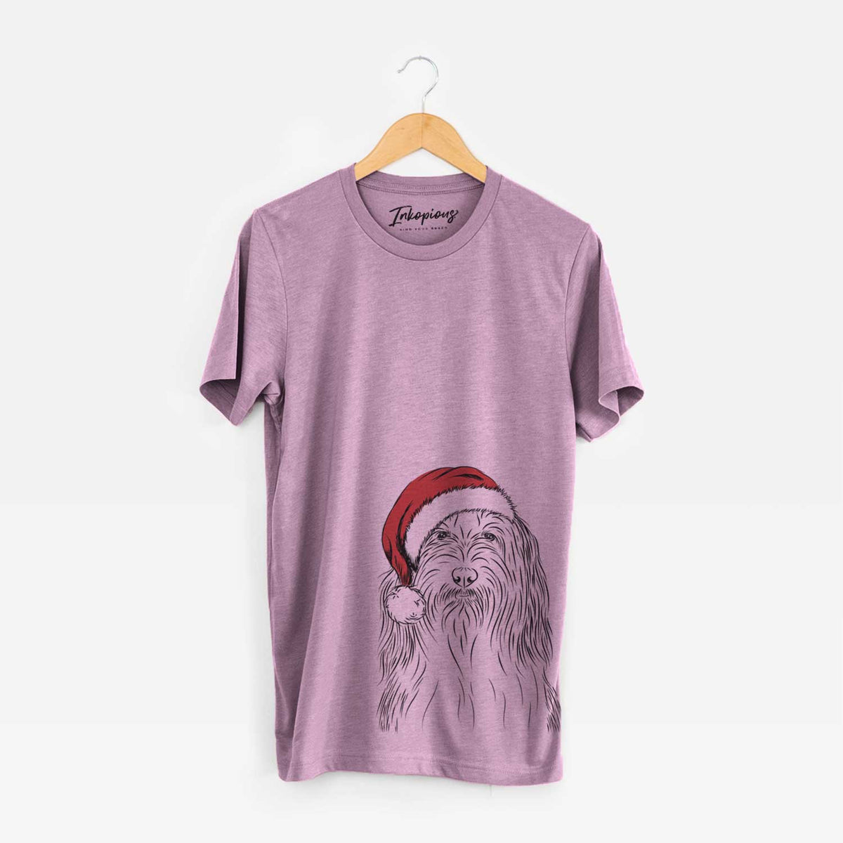Santa Murray the Bearded Collie - Unisex Crewneck