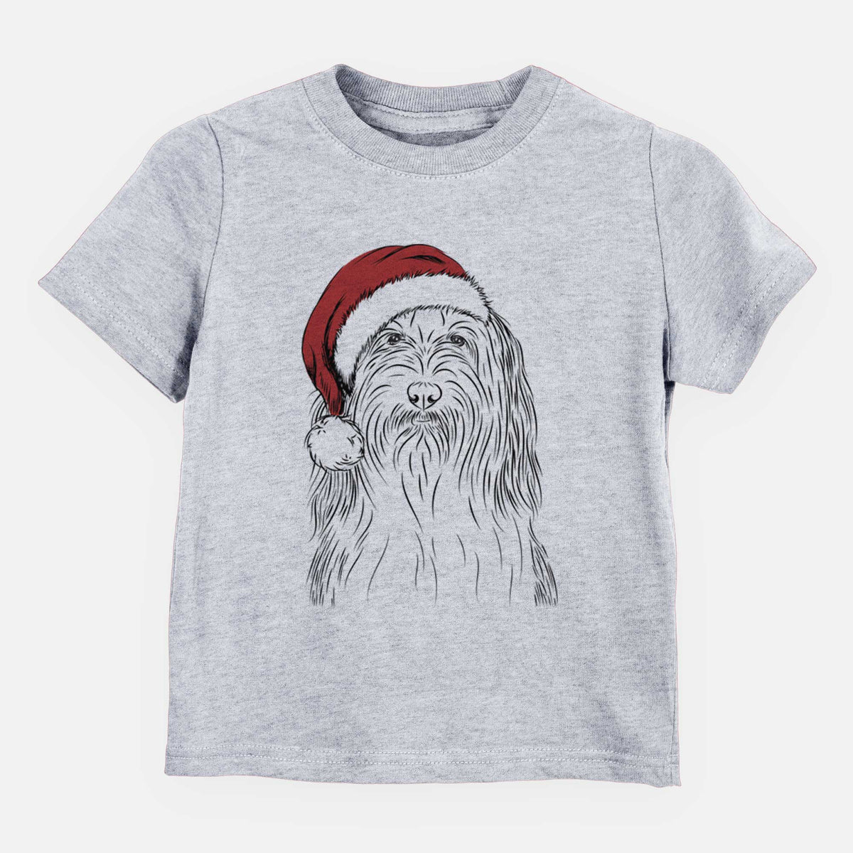 Santa Murray the Bearded Collie - Kids/Youth/Toddler Shirt