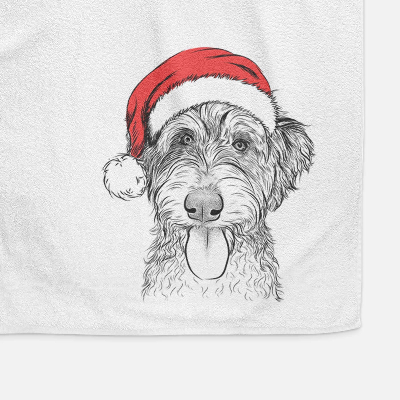 Myrtle Mae the Aussiedoodle Decorative Hand Towel