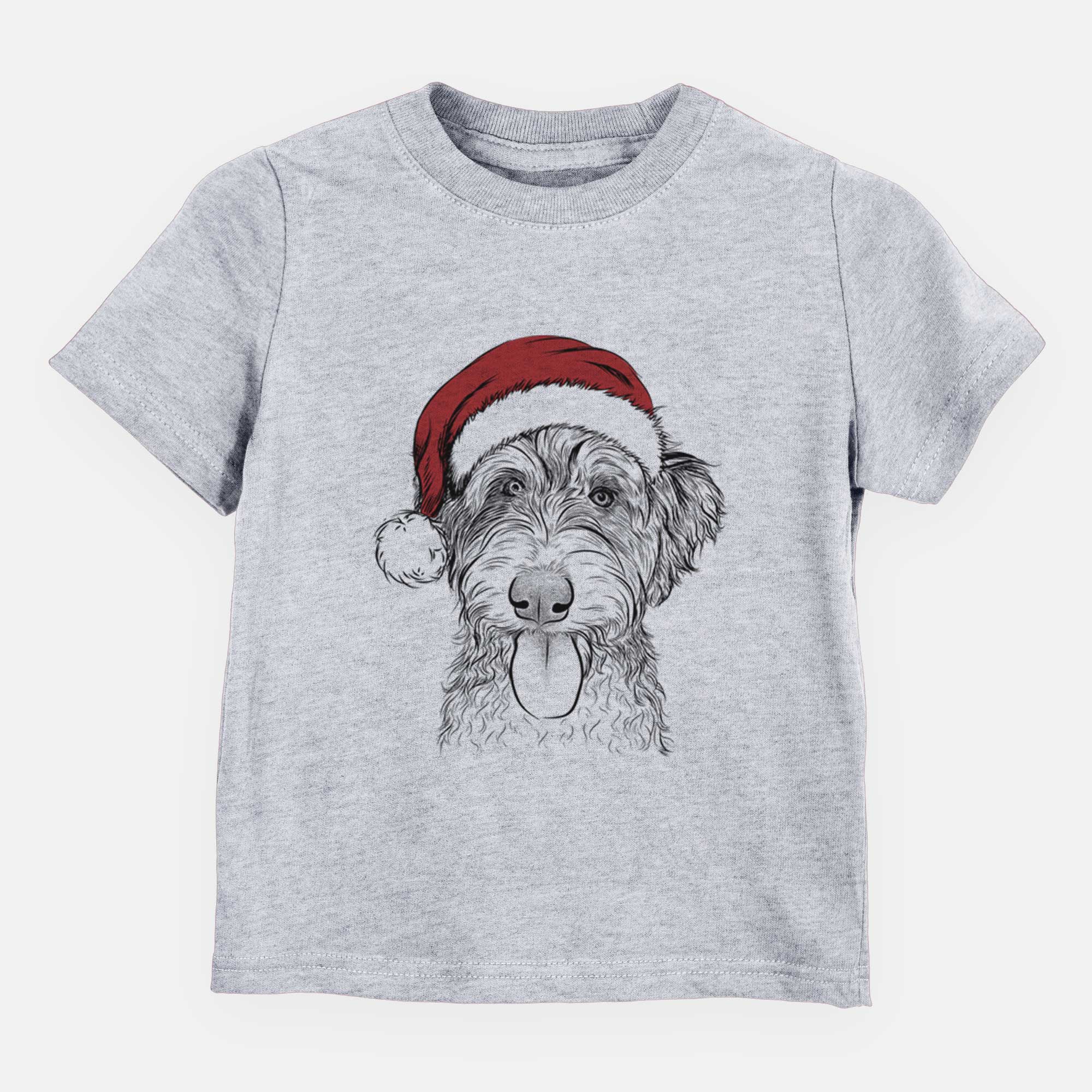 Santa Myrtle Mae the Aussiedoodle - Kids/Youth/Toddler Shirt