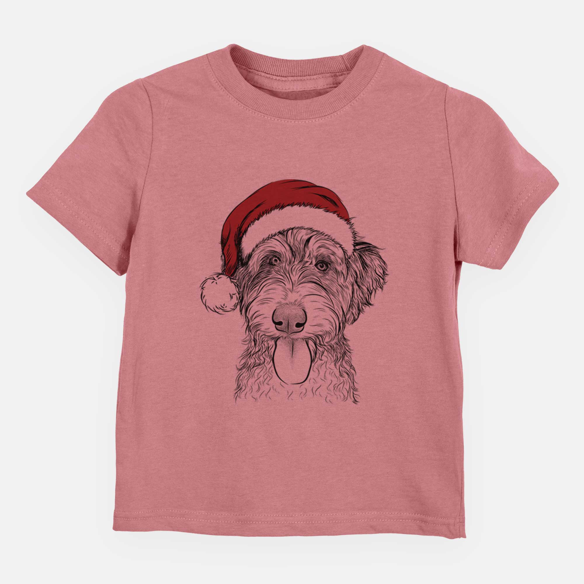 Santa Myrtle Mae the Aussiedoodle - Kids/Youth/Toddler Shirt