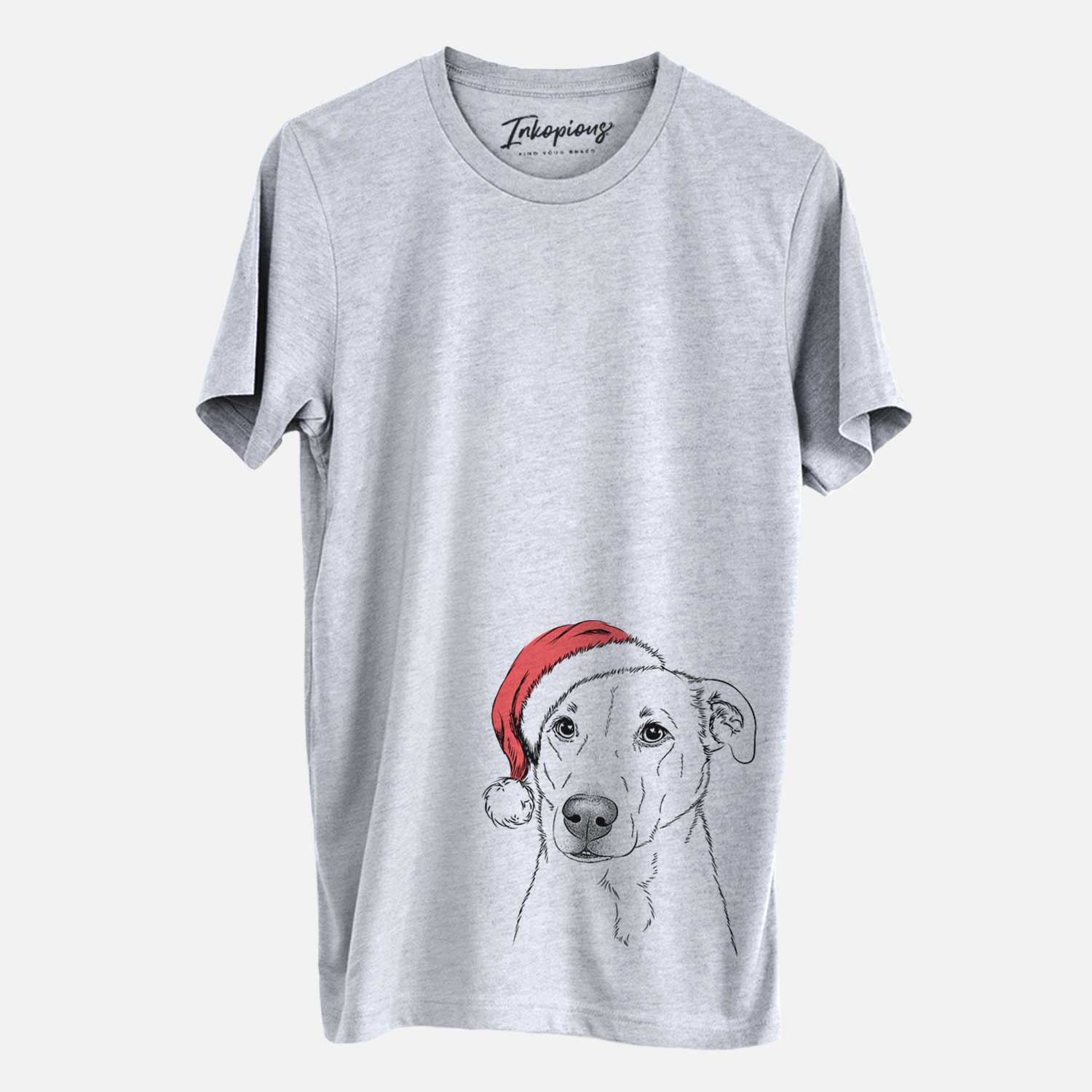 Santa Nala the American Staffordshire Terrier - Unisex Crewneck