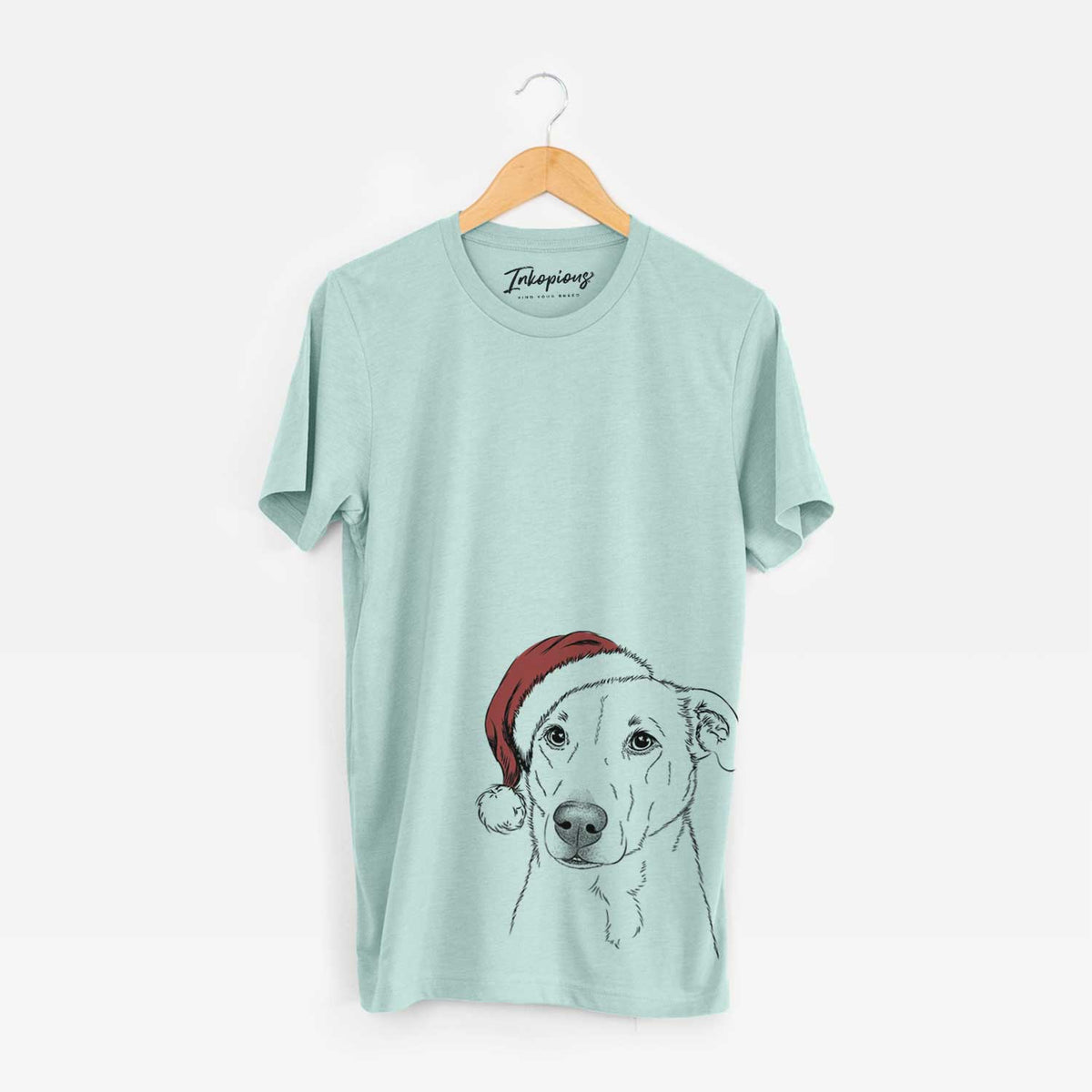 Santa Nala the American Staffordshire Terrier - Unisex Crewneck