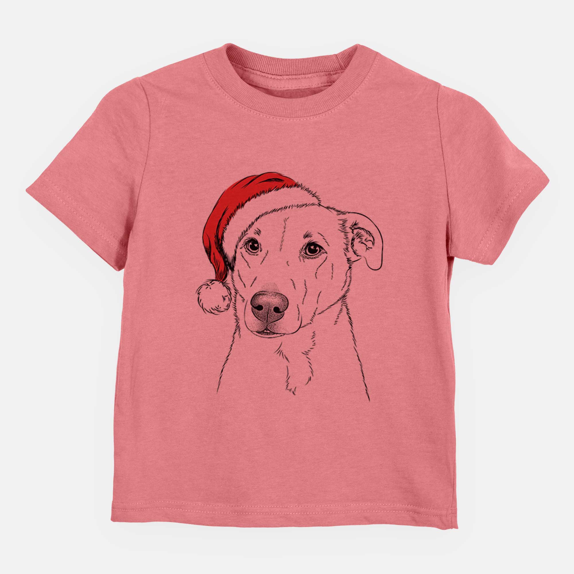 Santa Nala the American Staffordshire Terrier - Kids/Youth/Toddler Shirt