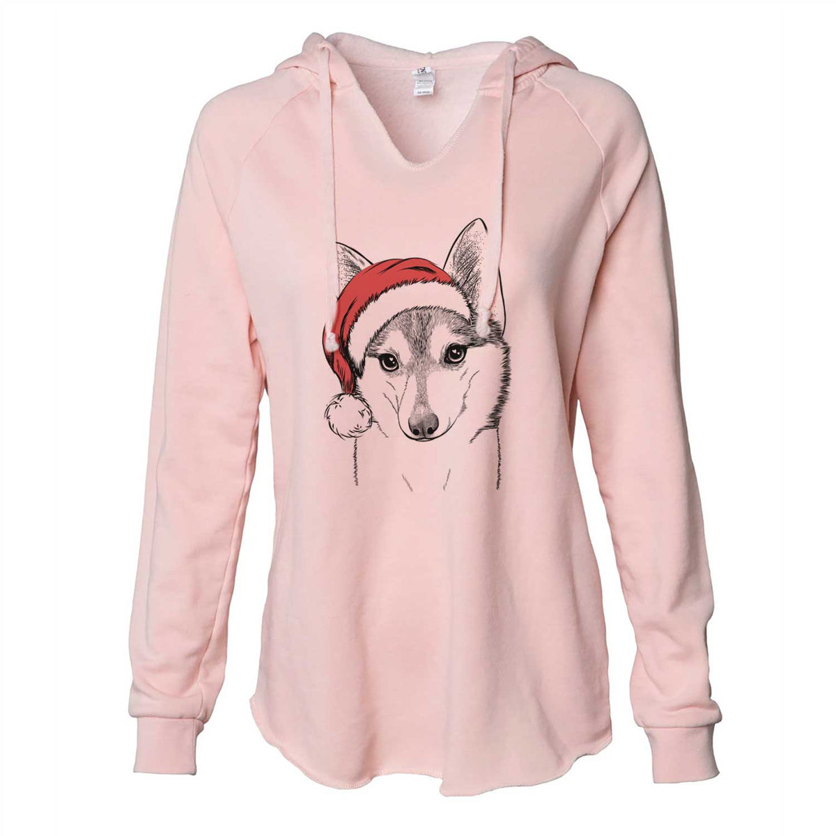 Nami the Alaskan Klee Kai - Cali Wave Hooded Sweatshirt