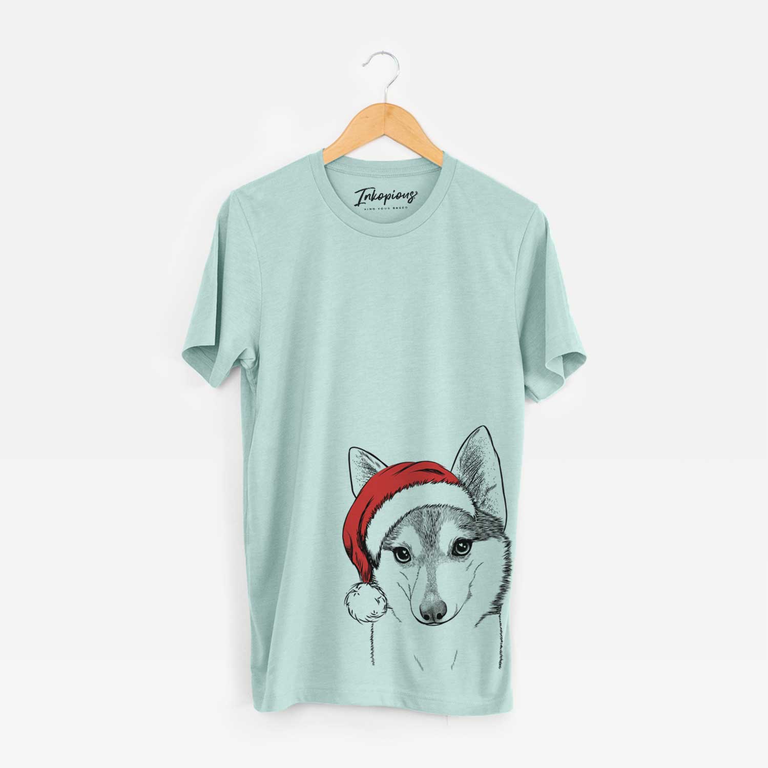 Santa Nami the Alaskan Klee Kai - Unisex Crewneck