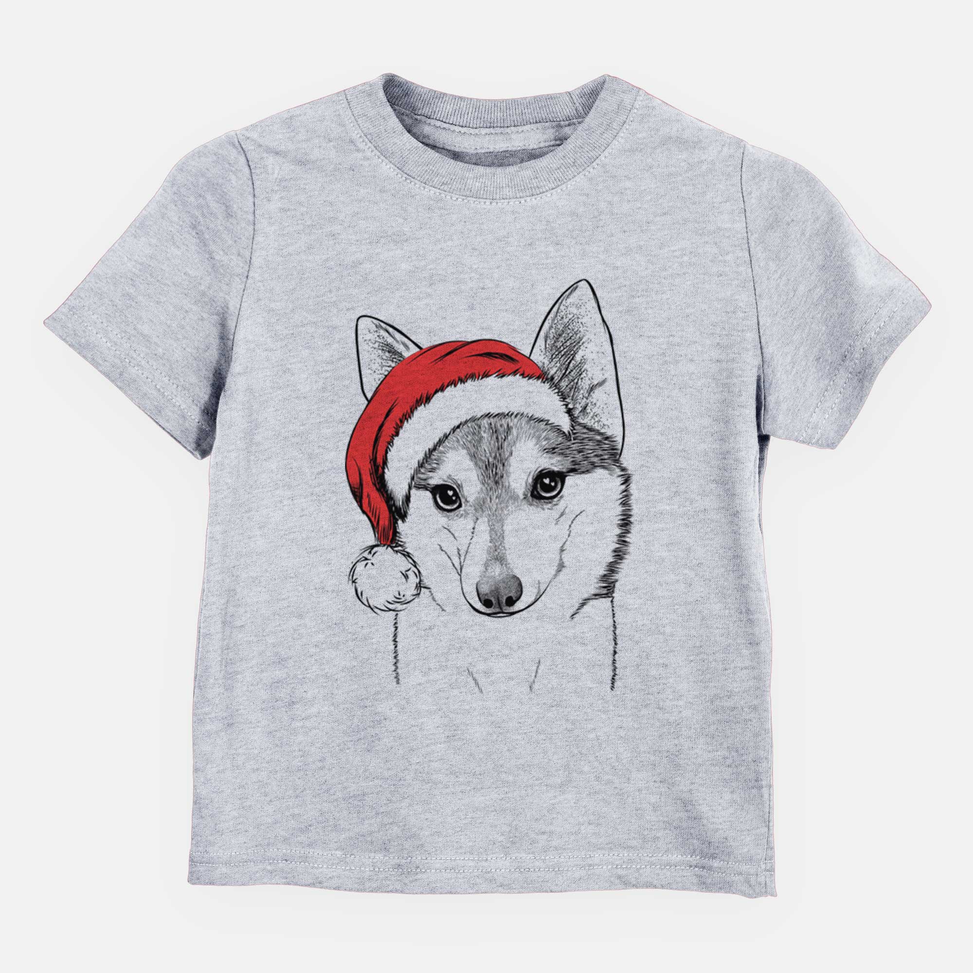 Santa Nami the Alaskan Klee Kai - Kids/Youth/Toddler Shirt