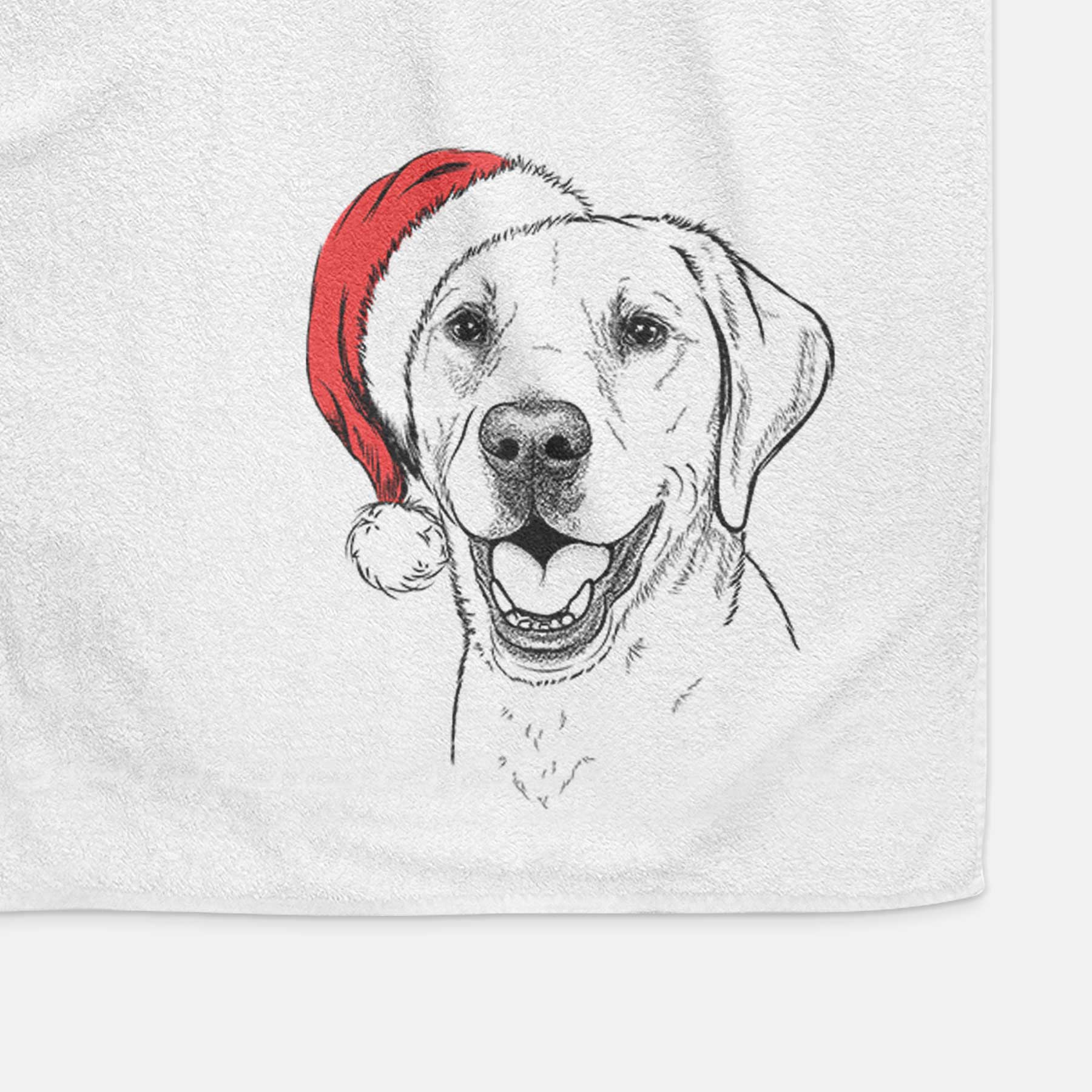 Nate the Labrador Retriever Decorative Hand Towel