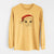 Santa Neko the Scottish Fold Cat - Heavyweight 100% Cotton Long Sleeve