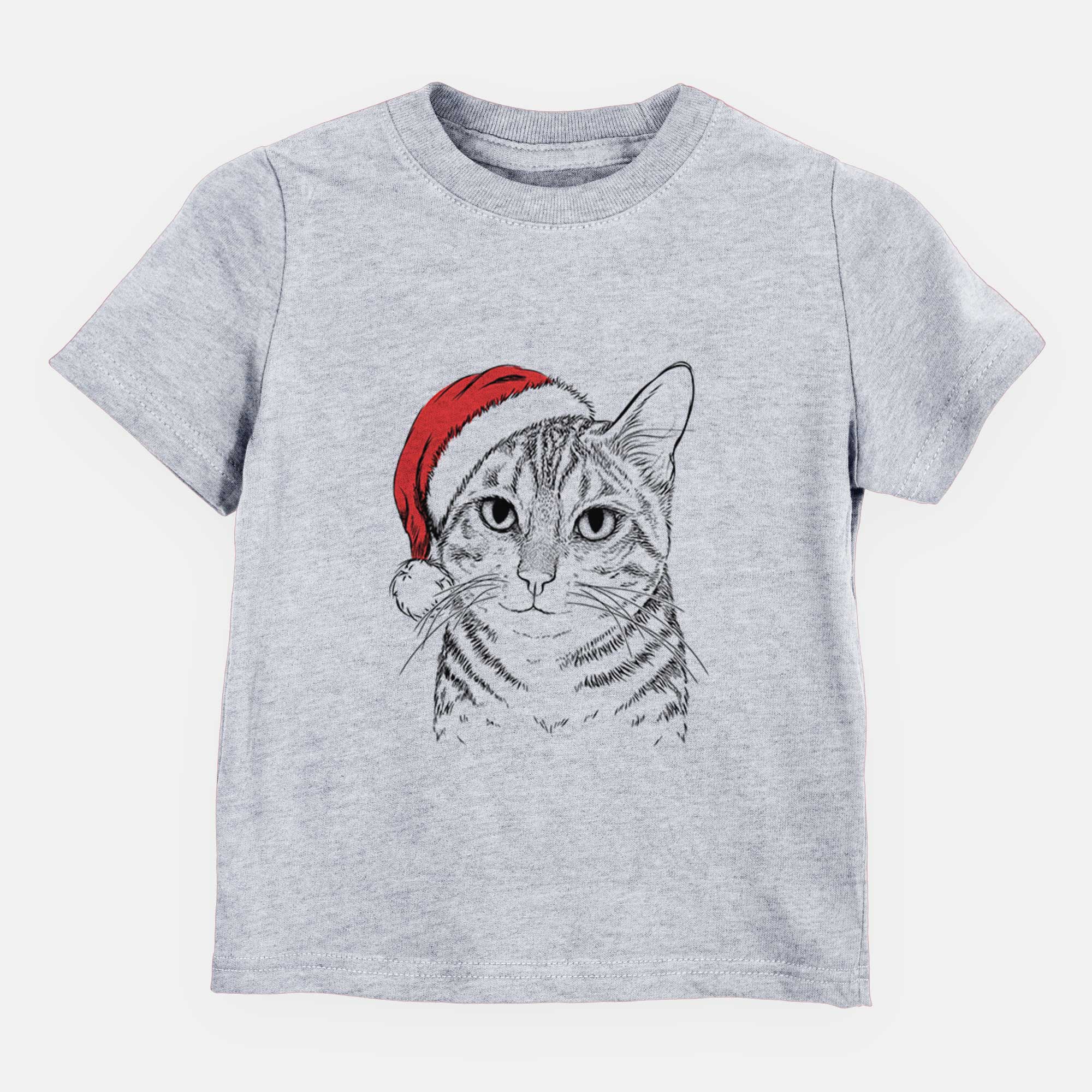 Santa Nell the Tabby Cat - Kids/Youth/Toddler Shirt