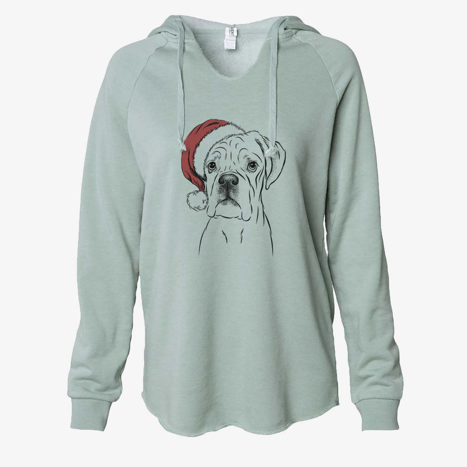 Nelly the Boxer - Cali Wave Hooded Sweatshirt