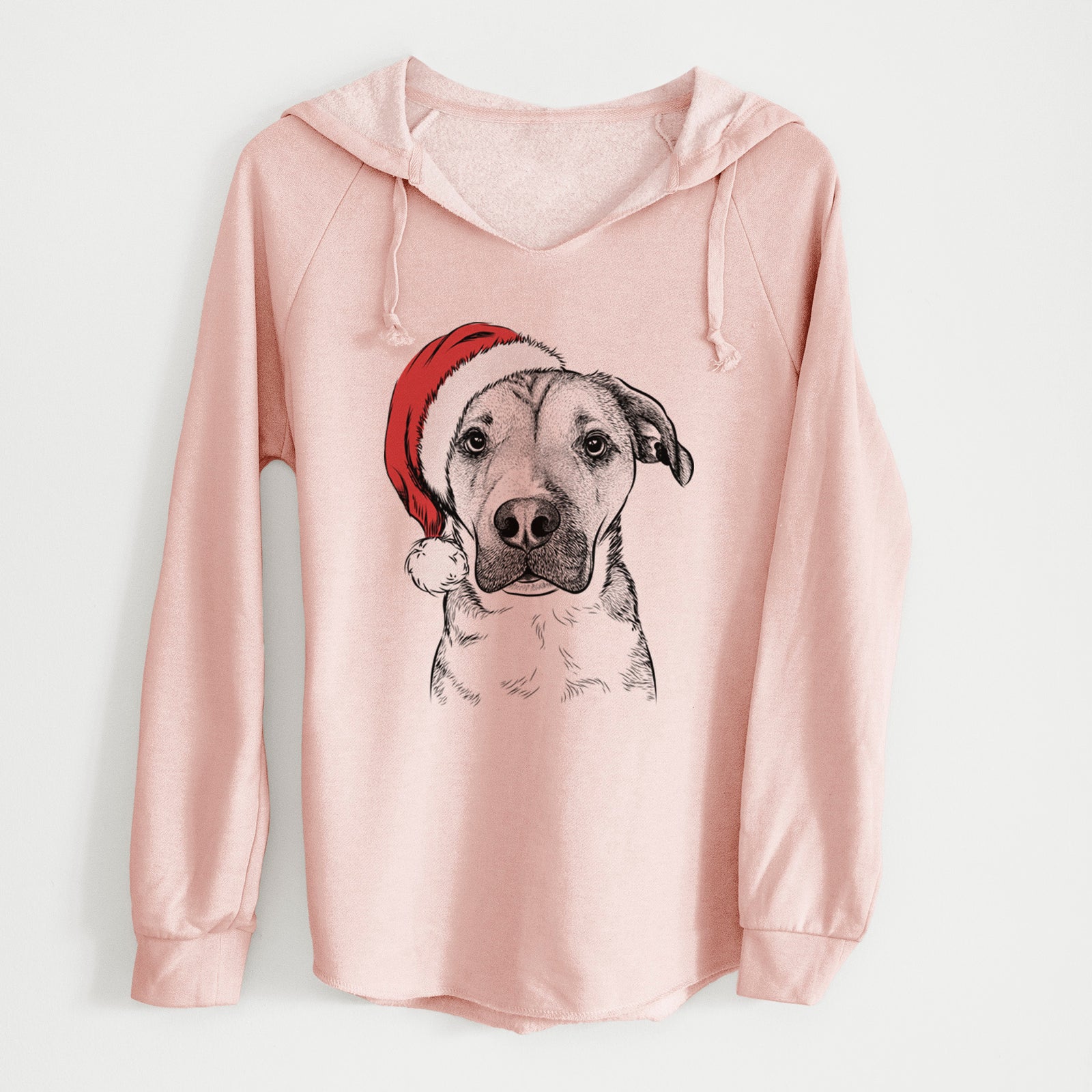 Santa Nemo the Mixed Breed - Cali Wave Hooded Sweatshirt