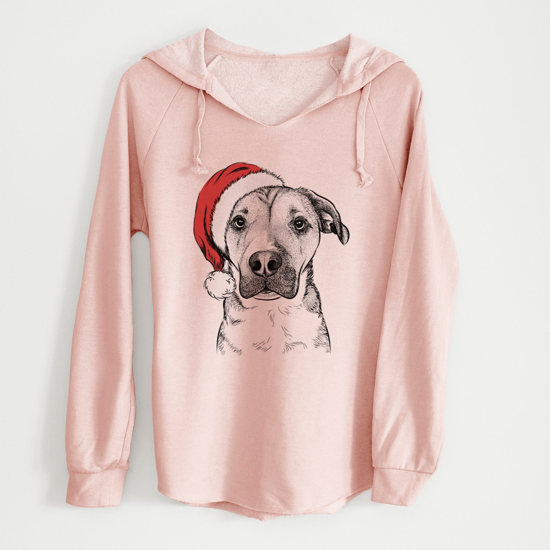 Santa Nemo the Mixed Breed - Cali Wave Hooded Sweatshirt