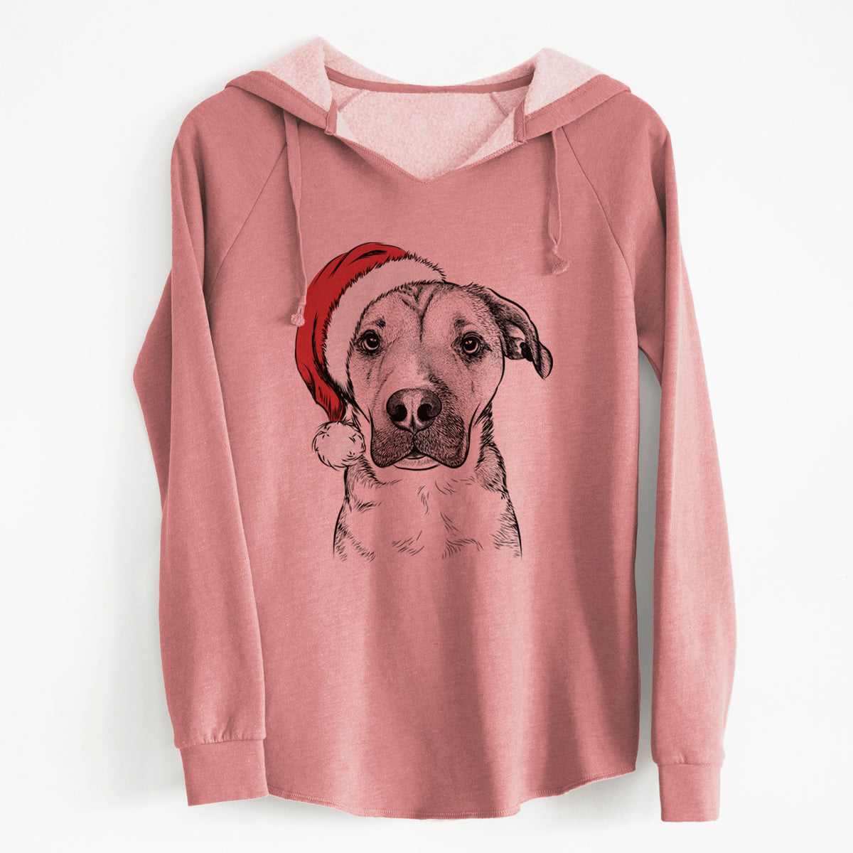 Santa Nemo the Mixed Breed - Cali Wave Hooded Sweatshirt