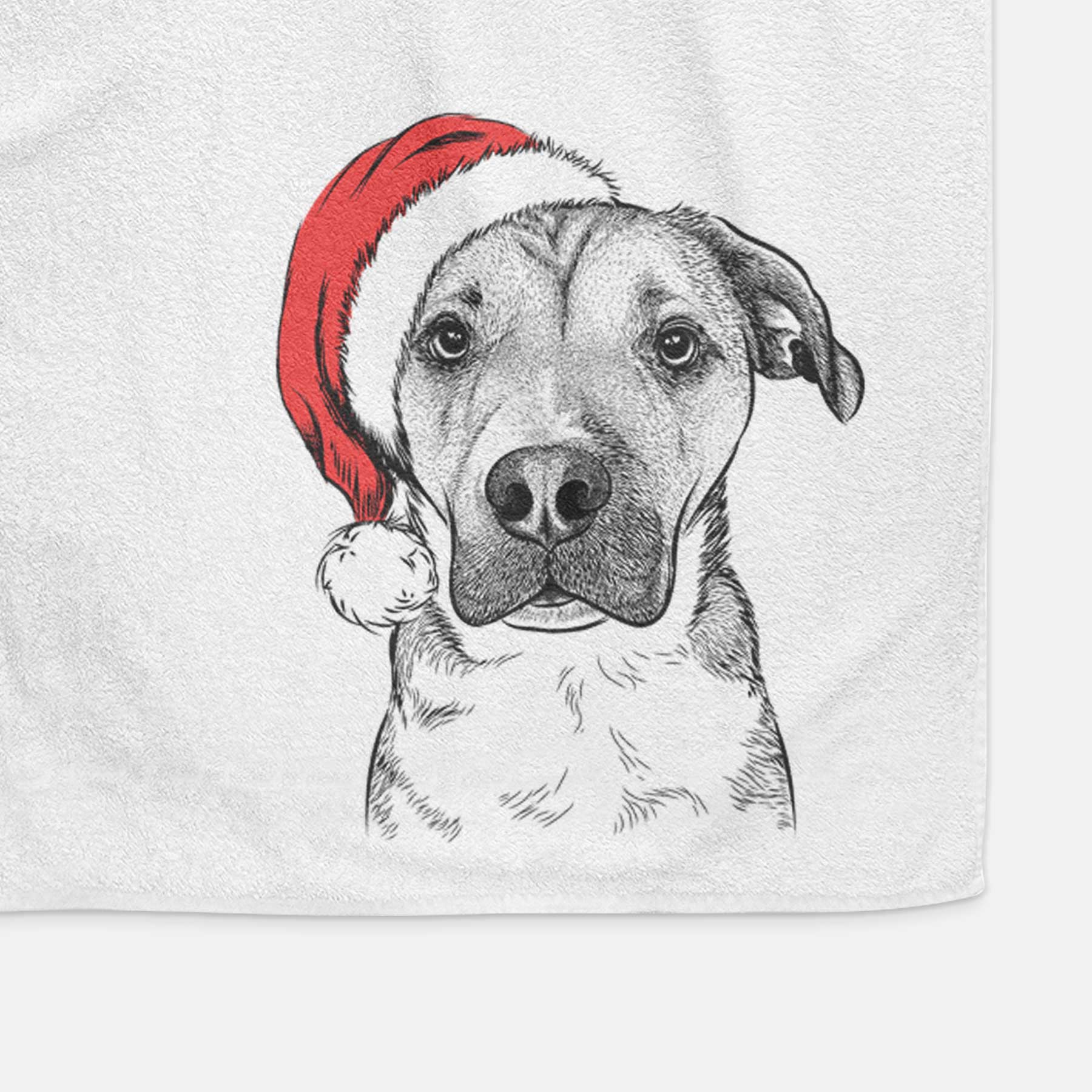 Nemo the Mixed Breed Decorative Hand Towel