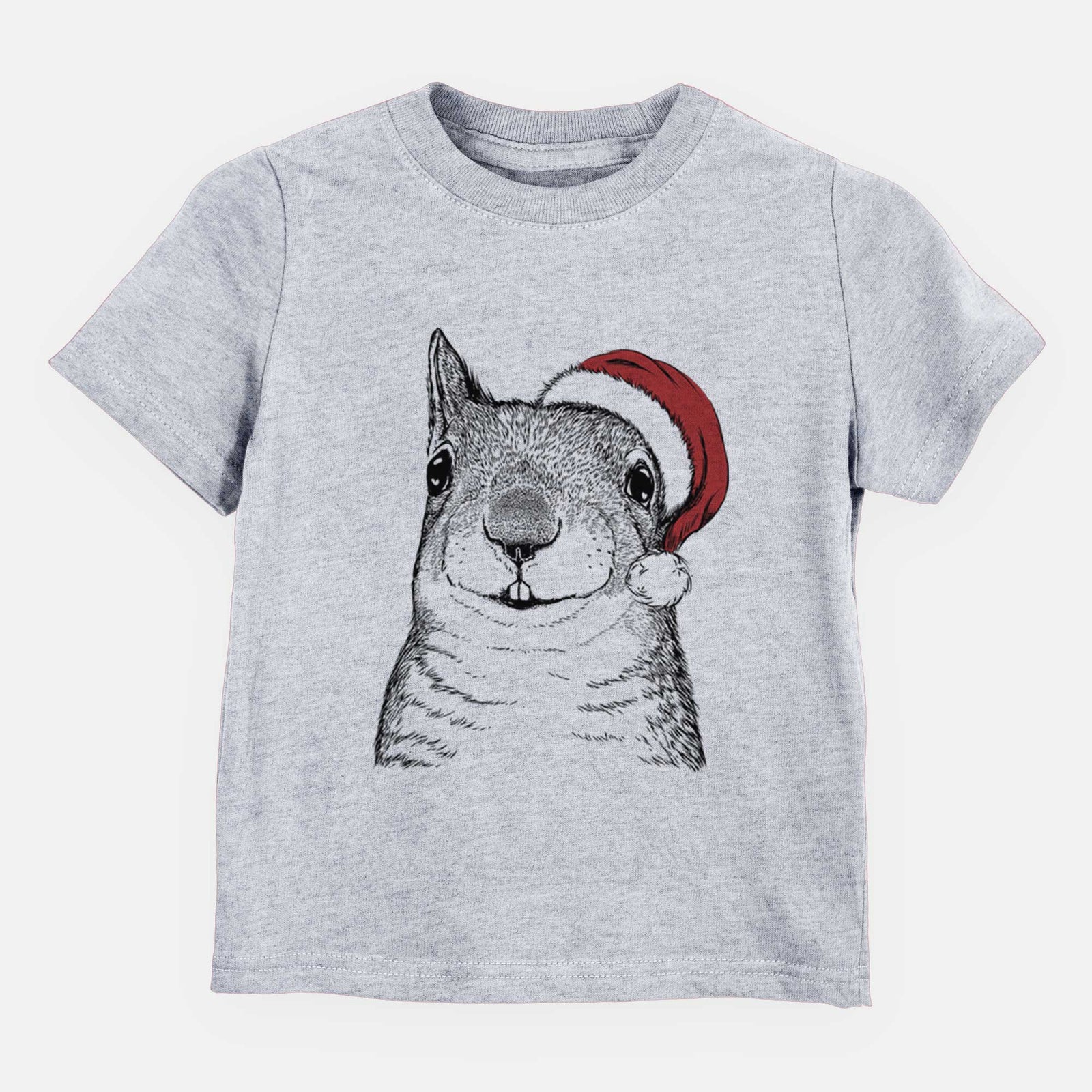Santa Nibbles the Squirrel - Kids/Youth/Toddler Shirt