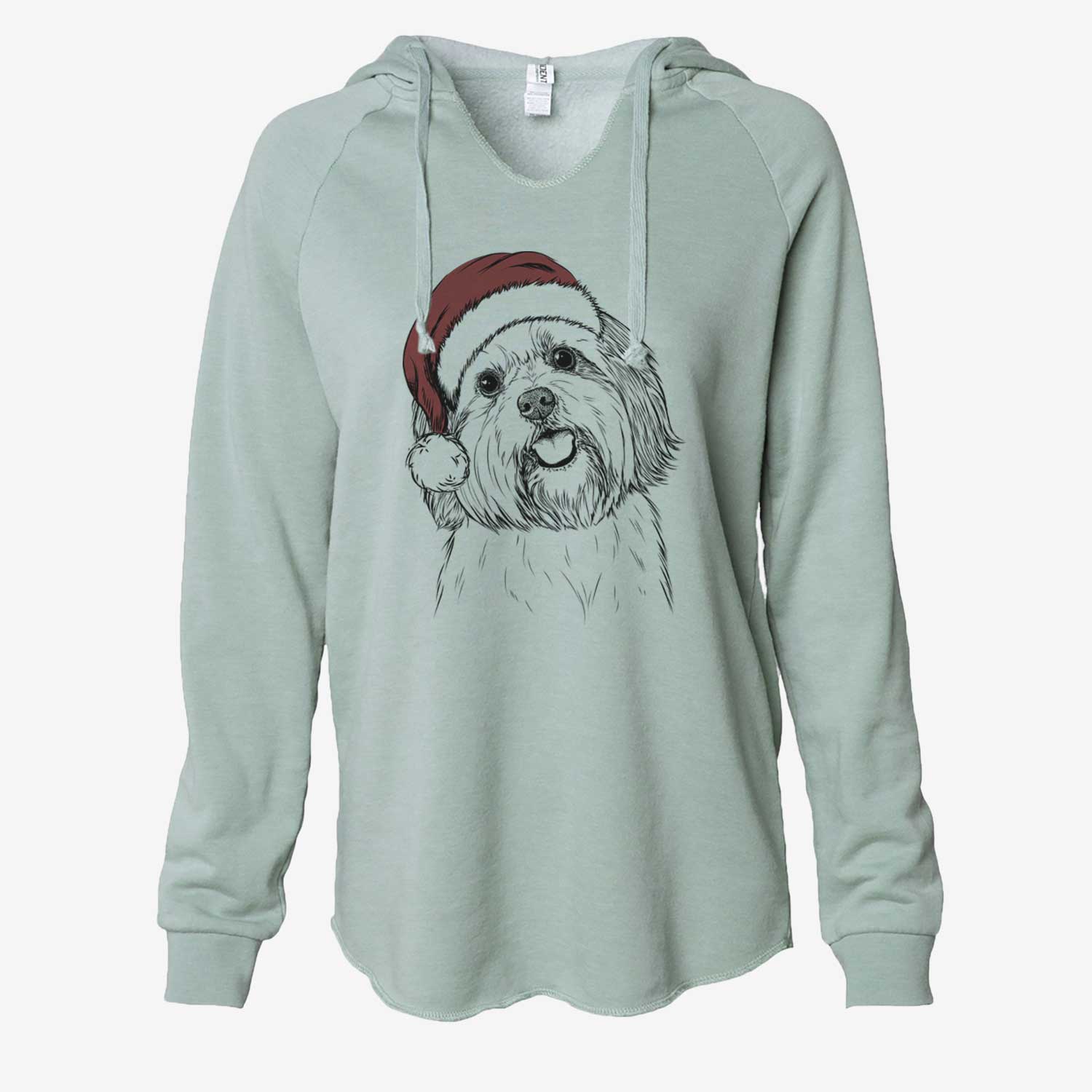 Nikka the Lowchen - Cali Wave Hooded Sweatshirt