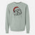 Santa Nikka the Lowchen - Unisex Pigment Dyed Crew Sweatshirt