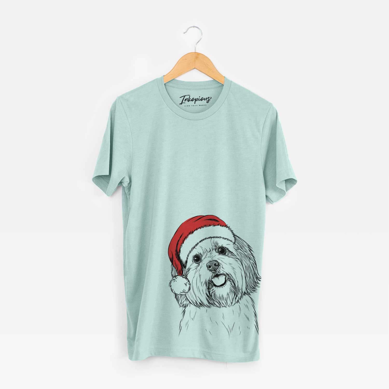 Santa Nikka the Lowchen - Unisex Crewneck