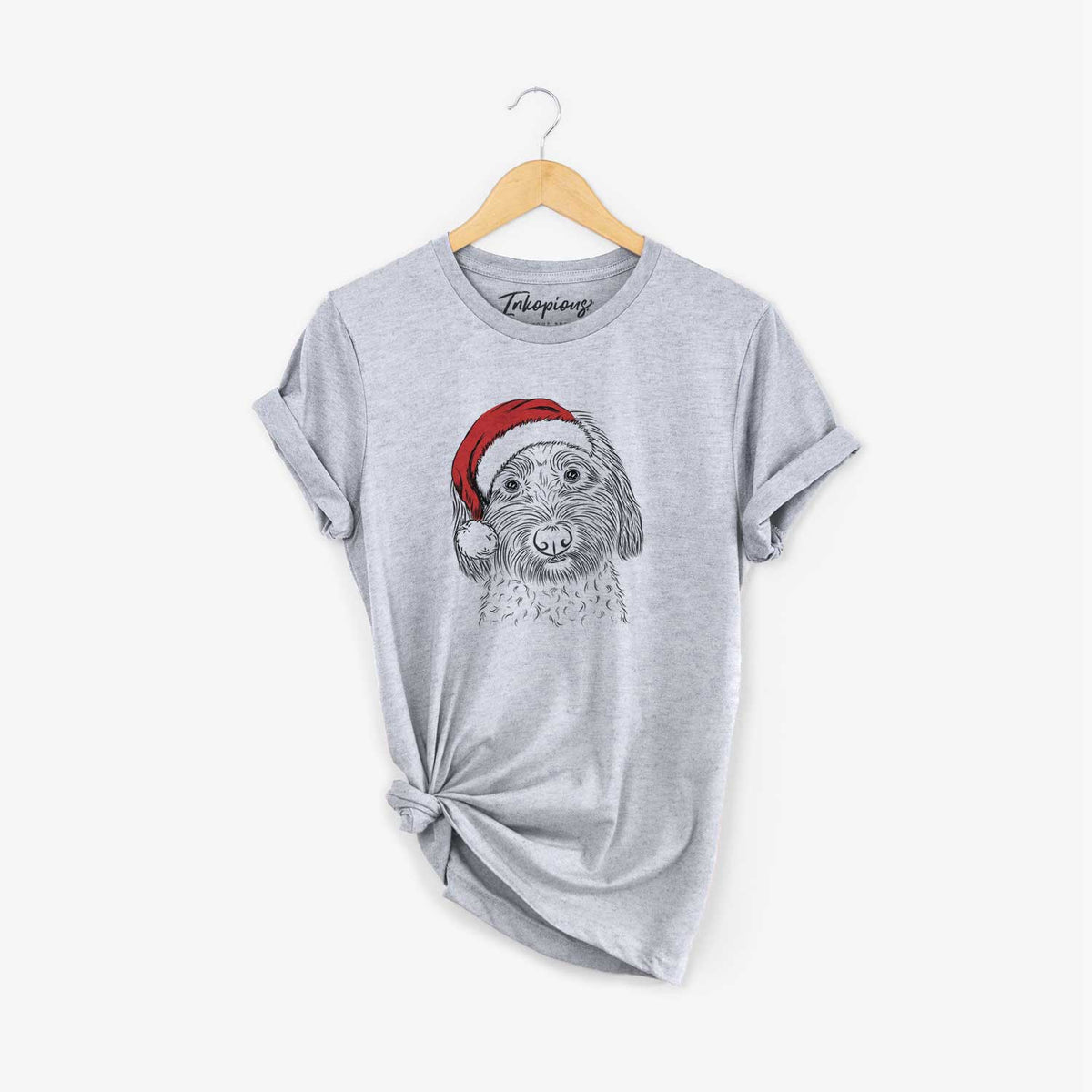 Santa Niles the Soft Coated Wheaten Terrier - Unisex Crewneck